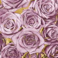 Roses - Amethyst on Gold #KTB113450