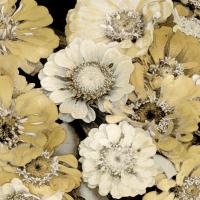Floral Abundance in Gold III #KTB115118 Floral Abundance in Gold III #KTB115118