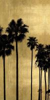 Palm Silhouette on Gold I #KTB115124 Palm Silhouette on Gold I #KTB115124