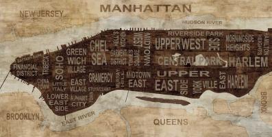 Manhattan Neighborhoods #LW6910 Manhattan Neighborhoods #LW6910