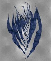 Sea Life - Blue on Silver I #MEL112639 Sea Life - Blue on Silver I #MEL112639