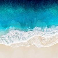 Aqua Ocean Waves II #ML115255 Aqua Ocean Waves II #ML115255