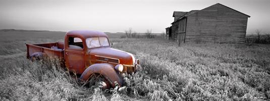 Dad's Truck, North Dakota USA #MLKD002 Dad's Truck, North Dakota USA #MLKD002