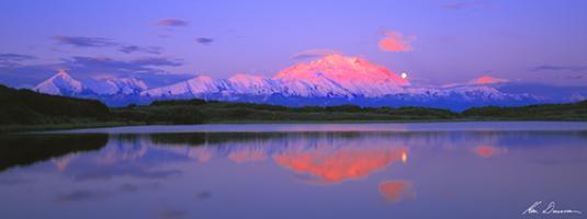 Sunrise, Denali National Park, Alaska USA #MLKD028 Sunrise, Denali National Park, Alaska USA #MLKD028