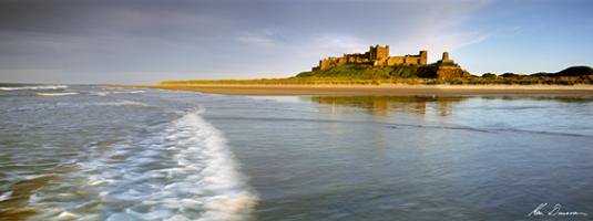 Bamburgh Castle Beach, UK #MLKD034 Bamburgh Castle Beach, UK #MLKD034