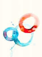 Watercolor Oval 6 #102001 Watercolor Oval 6 #102001
