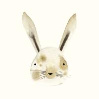 Rabbit Watercolor Face #91068 Rabbit Watercolor Face #91068