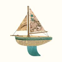 Paper Cutout Boat B #91078 Paper Cutout Boat B #91078