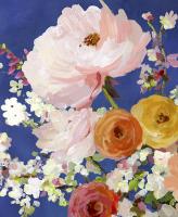 Midnight Garden Flowers I #PS327-A Midnight Garden Flowers I #PS327-A