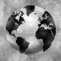 Silver Globe #RB112680 Silver Globe #RB112680