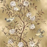 Chinoiserie in Gold II #RCA113468 Chinoiserie in Gold II #RCA113468