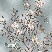 Chinoiserie in Silver I #RCA113470 Chinoiserie in Silver I #RCA113470