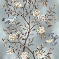 Chinoiserie in Silver II #RCA113471 Chinoiserie in Silver II #RCA113471