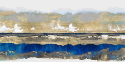 Strata in Blue & Gold #RE112701 Strata in Blue & Gold #RE112701