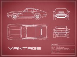 Aston V8 Vantage-Maroon #RGN112710 Aston V8 Vantage-Maroon #RGN112710