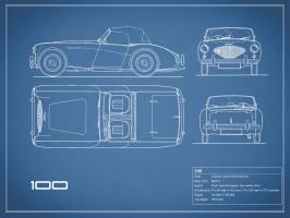 Austin-Healey 100-Blue #RGN112715 Austin-Healey 100-Blue #RGN112715
