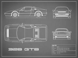 Ferrari 328-GTB-Grey #RGN112729 Ferrari 328-GTB-Grey #RGN112729