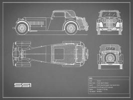 Jaguar SS1-Grey #RGN112753 Jaguar SS1-Grey #RGN112753