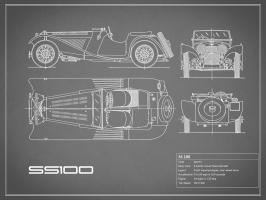 Jaguar SS-100-Grey #RGN112756 Jaguar SS-100-Grey #RGN112756
