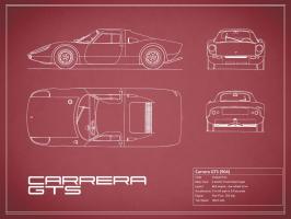 Porsche Carrera GTS-Maroon #RGN112785 Porsche Carrera GTS-Maroon #RGN112785