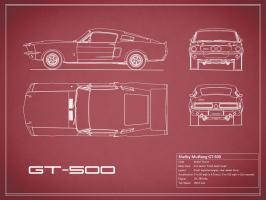 Shelby Mustang GT500-Maroon #RGN112788 Shelby Mustang GT500-Maroon #RGN112788