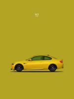BMW M3 E92 Yellow #RGN113073 BMW M3 E92 Yellow #RGN113073
