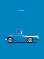 Chevrolet Cameo Pickup 1957 Bl #RGN113080 Chevrolet Cameo Pickup 1957 Bl #RGN113080