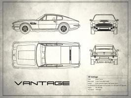 Aston V8 Vantage White #RGN113190 Aston V8 Vantage White #RGN113190