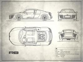 Audi R8 V10 White #RGN113191 Audi R8 V10 White #RGN113191