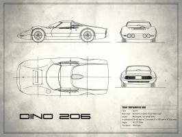 Ferrari Dino206 1965 White #RGN113199 Ferrari Dino206 1965 White #RGN113199