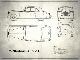 Jaguar Mk VII White #RGN113202 Jaguar Mk VII White #RGN113202