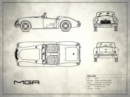 MG MGA White #RGN113209 MG MGA White #RGN113209