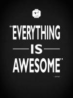 Lego EverythingIs Awesome #RGN114805 Lego EverythingIs Awesome #RGN114805