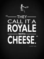 Pulp Fiction - With Cheese #RGN114810 Pulp Fiction - With Cheese #RGN114810