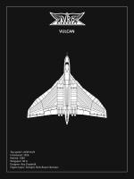 BP Avro Vulcan Black #RGN114906 BP Avro Vulcan Black #RGN114906