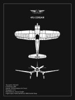 BP CV F4U-Corsair Black #RGN114914 BP CV F4U-Corsair Black #RGN114914