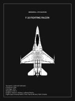 BP F-16 Fighting Falcon Black #RGN114924 BP F-16 Fighting Falcon Black #RGN114924