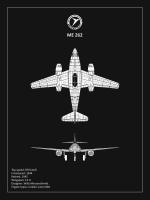 BP Messerschmitt ME262 Black #RGN114942 BP Messerschmitt ME262 Black #RGN114942