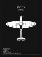 BP Supermarine Spitfire Black #RGN114950 BP Supermarine Spitfire Black #RGN114950