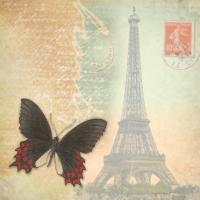 Butterfly Eiffel Tower B #87466 Butterfly Eiffel Tower B #87466