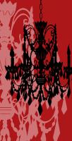 Chandelier 3 Red #76031 Chandelier 3 Red #76031