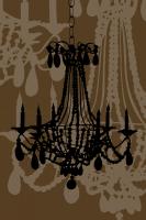 Chandelier 4 Chocolate #76033 Chandelier 4 Chocolate #76033