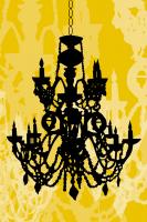 Chandelier 1 Yellow #76948 Chandelier 1 Yellow #76948
