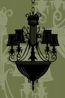 Chandelier 5 Green #76950 Chandelier 5 Green #76950