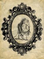 Framed Lion #89755 Framed Lion #89755