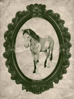 Framed Paint Horse in Evergreen #89841 Framed Paint Horse in Evergreen #89841