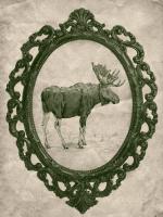Framed Moose in Evergreen #89844 Framed Moose in Evergreen #89844