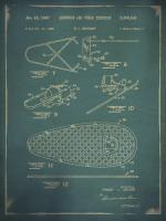 Snowshoe Patent Blue #90012 Snowshoe Patent Blue #90012