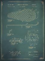 Snowshoe Patent 2 Blue #90014 Snowshoe Patent 2 Blue #90014