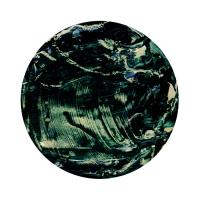 Painterly Circle on White K #90636 Painterly Circle on White K #90636